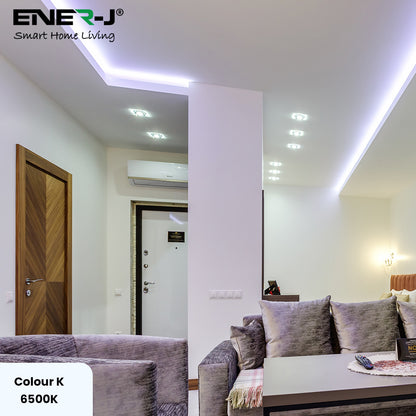 24V COB LED Strip Lights 30 Meters Reel with 480 LEDs/M, 12W/M, 1200lm/M, CRI 90-92, 6500K, IP68