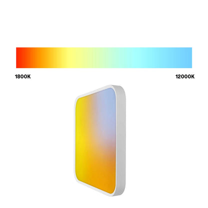 80W RGBIC Square Sky Ceiling Light, 500mm, White