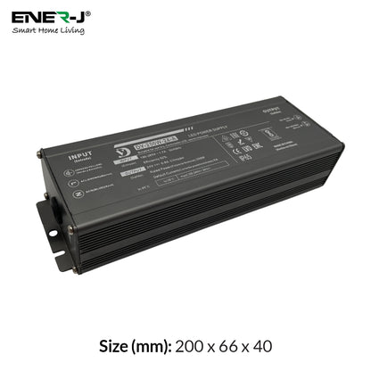 200W 24V 8.3A Waterproof IP65 LED Driver