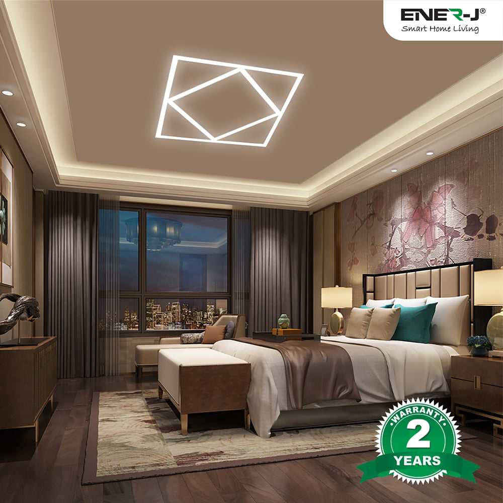 Double Square LED Ceiling Panel 60x60cms