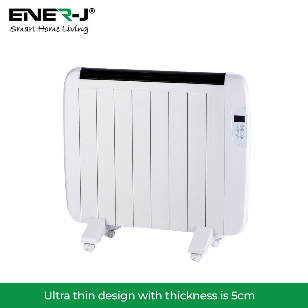 Smart WiFi Radiator Heater 1200W White 720x580x55mm
