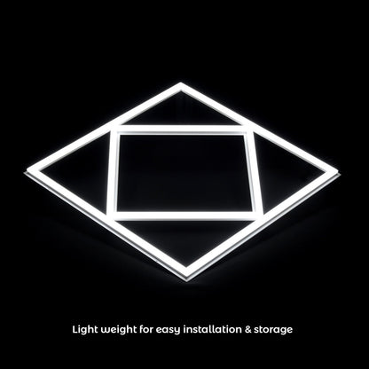 Double Square LED Ceiling Panel 60x60cms