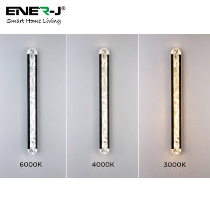 Ener-J Designer Acyralic Wall Lights with remote, Size L1000*W90, 42W with CCT & Dimming