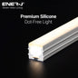 30 Meters 24V Silicon Neon Strip, Size: 10x10mm, IP65. Includes 30pcs Clips & 5 connector cable, Natural White