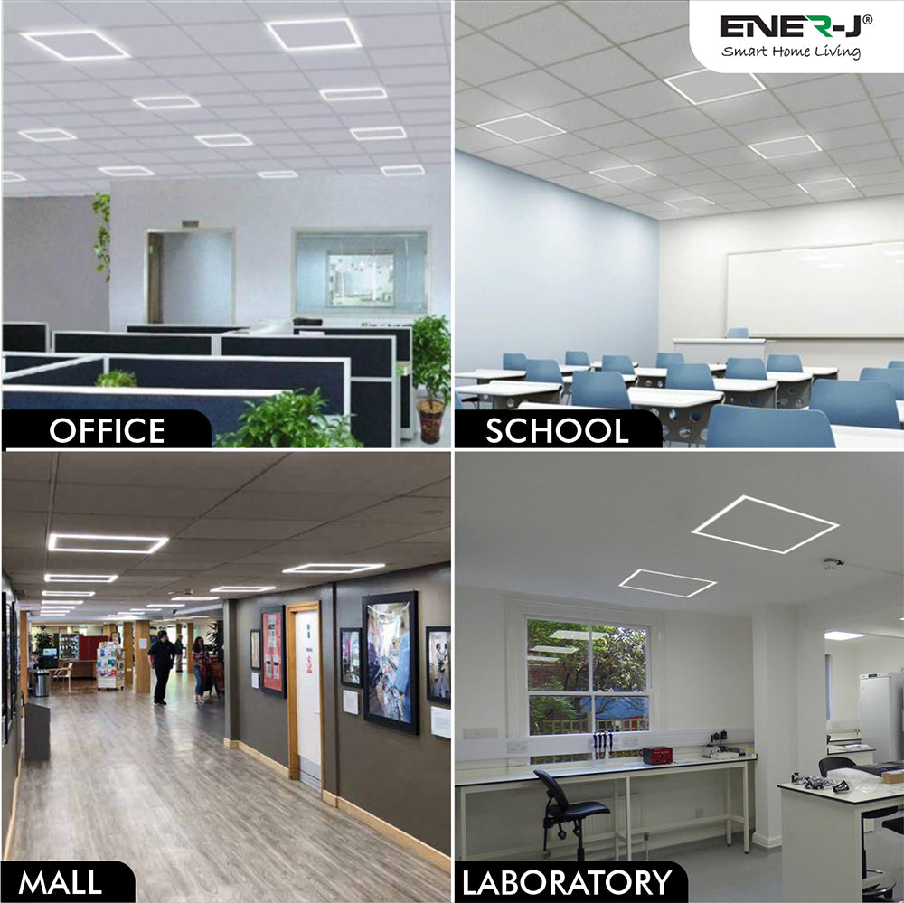 Borderline Frame LED Panel Light 60x60cms 40W 6000K