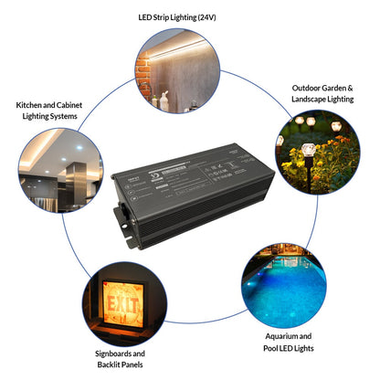 100W 24V 4.2A Waterproof IP65 LED Driver