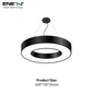 Ener-J 24W Hollow Round LED Pendant Light