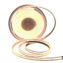 24V COB LED Strip Lights 30 Meters Reel with 480 LEDs/M, 12W/M, 1200lm/M, CRI 90-92, 4000K, IP20