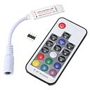 RF Mini Controller with 17 Key Remote for RGB Strips