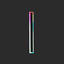 Ener-J 60 x 8 cms size Outdoor Acrylic Black Wall Lights, 12W Waterproof IP65 RGB
