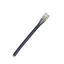 4 Pin RGB 10mm 1 side Strip Connector with 1 side Cable for T483 – Ener-J