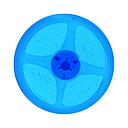 24V COB LED Strip Lights with 480 LEDs/M, 12W/M, 1200lm/M, CRI 90-92, Blue Colour