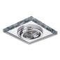 Kanlux MORTA GU10 Recessed Spotlight – Square, Silver
