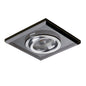 Kanlux MORTA GU10 Recessed Spotlight – Square, Black