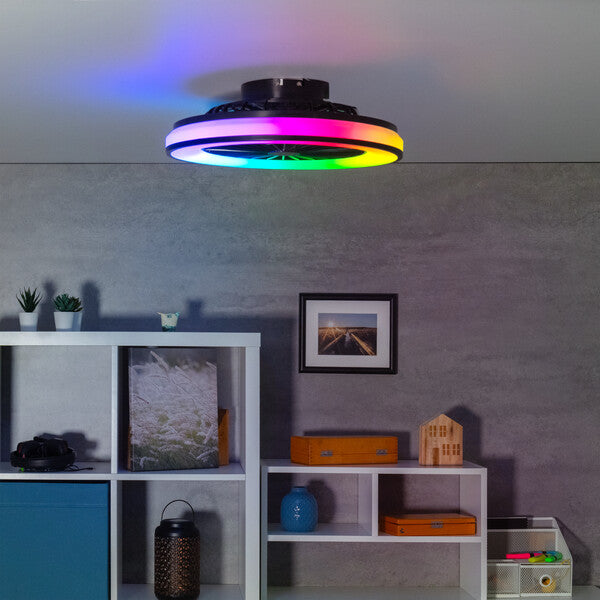 Kanlux PLAVE LED Ceiling Fan Light - CCT+RGB