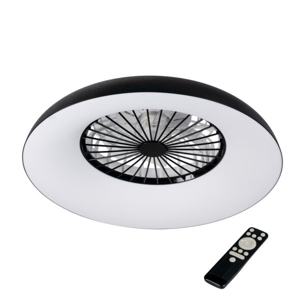 Kanlux PLAVE PAN60 Ceiling Fan Light - Black