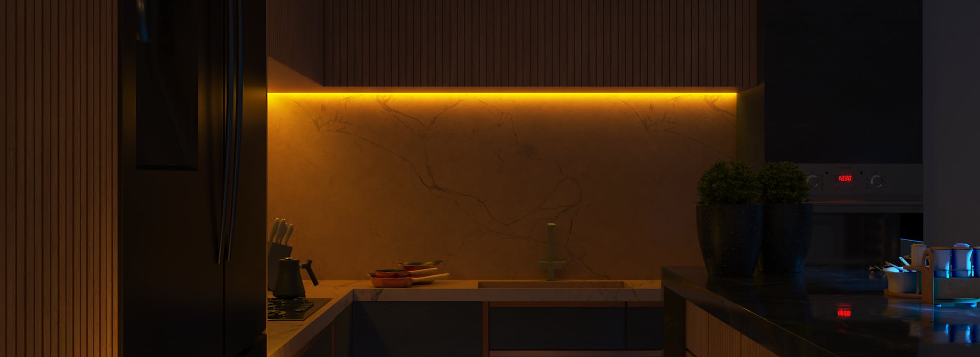 LED Lighting — Kitchen