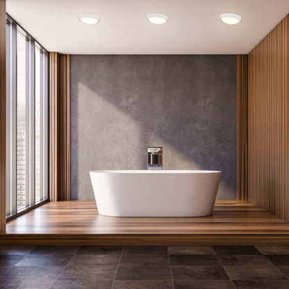 LED Bulkhead Light IP65 Ceiling Wall Interior Exterior 4000K White