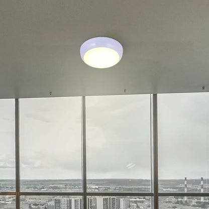LED Paladin Bulkhead 14-16-20 W 3CCT IP54 with White Rim