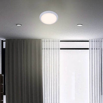 LED Paladin Bulkhead 14-16-20 W 3CCT IP54 with White Rim
