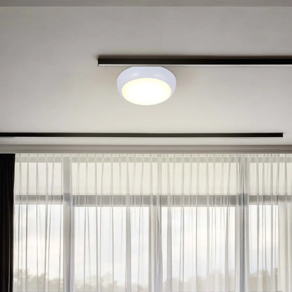LED Paladin Bulkhead 14-16-20 W 3CCT IP54 with White Rim