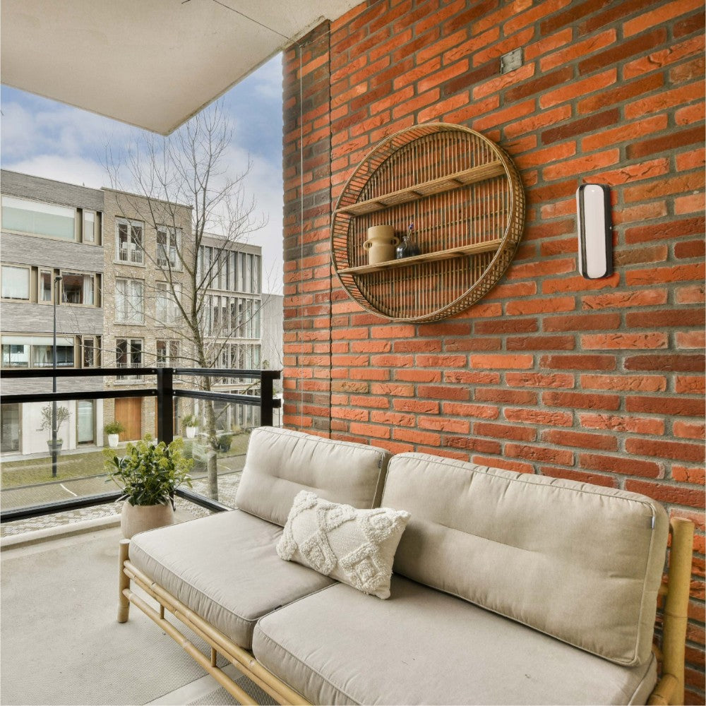 LED Plastic Modern Outdoor Wall Light 15W