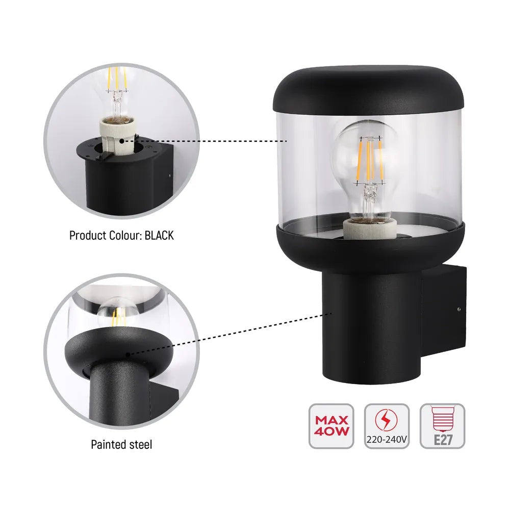 LunaVista Outdoor Wall Lantern