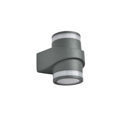 LED Diecast Aluminium One Direction Wall Lamp 7W 14W 4000K Cool White IP54 Grey