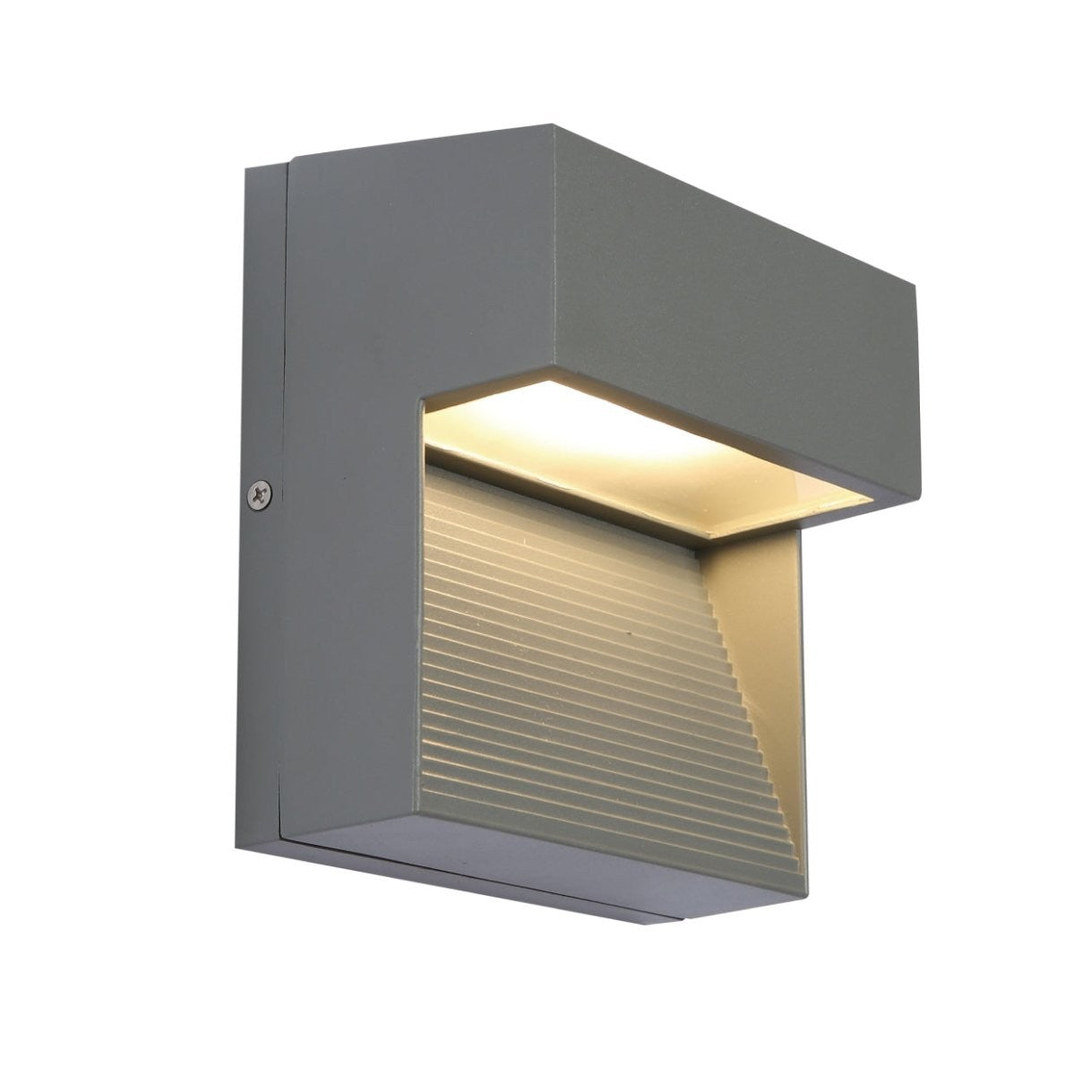LED Diecast Aluminium Stair and Wall Light 5W IP54 Grey