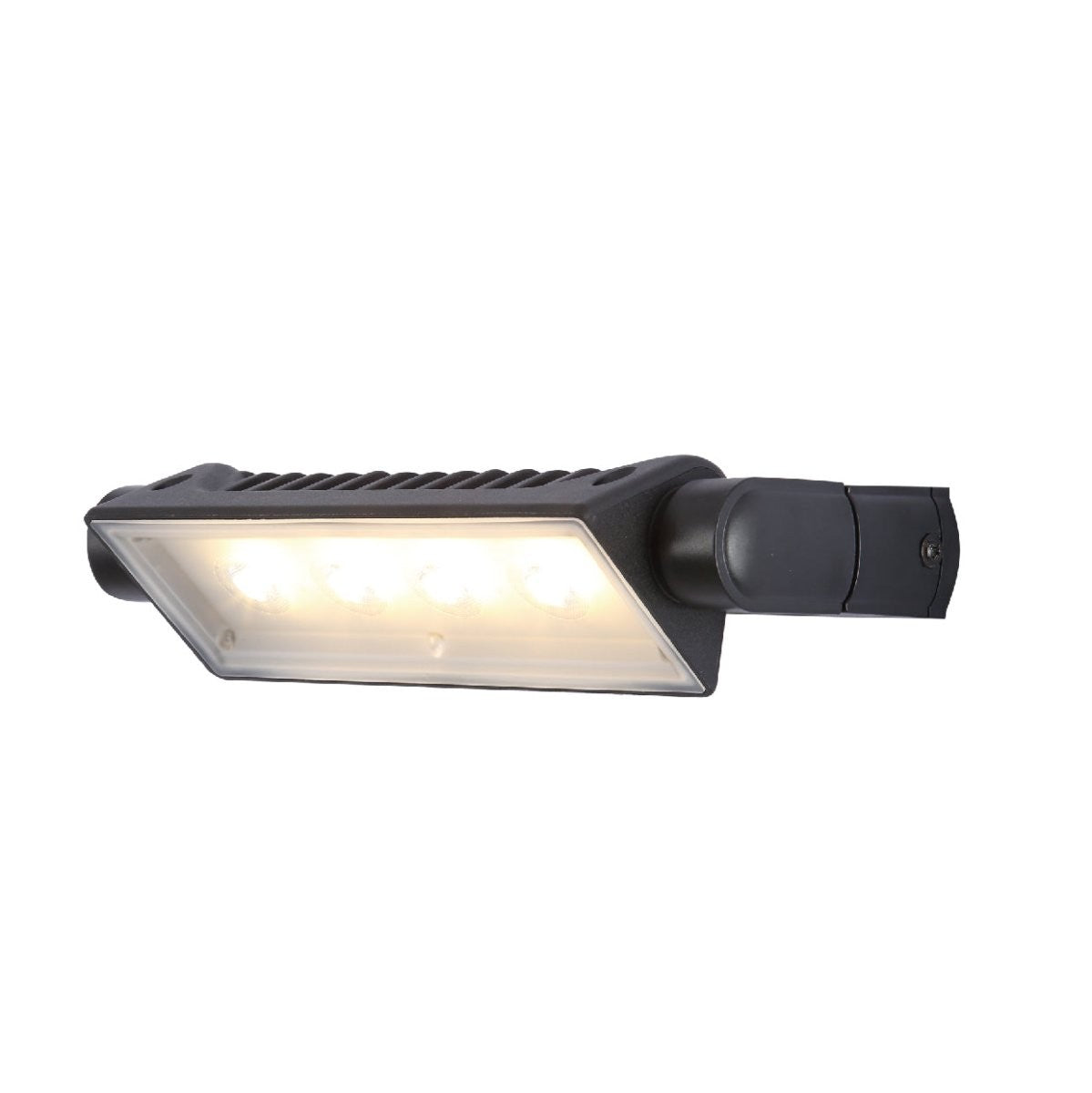LED Wallwasher Wall Light 12W IP54 Black – TEKLED