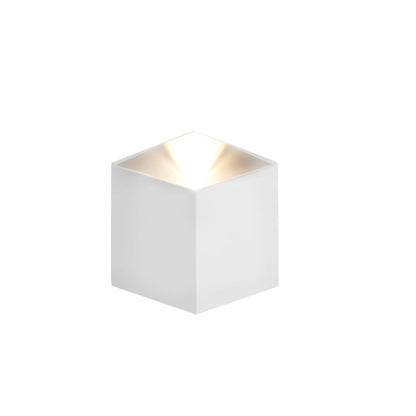 White Cuboid Up Down Outdoor Modern LED Wall Light