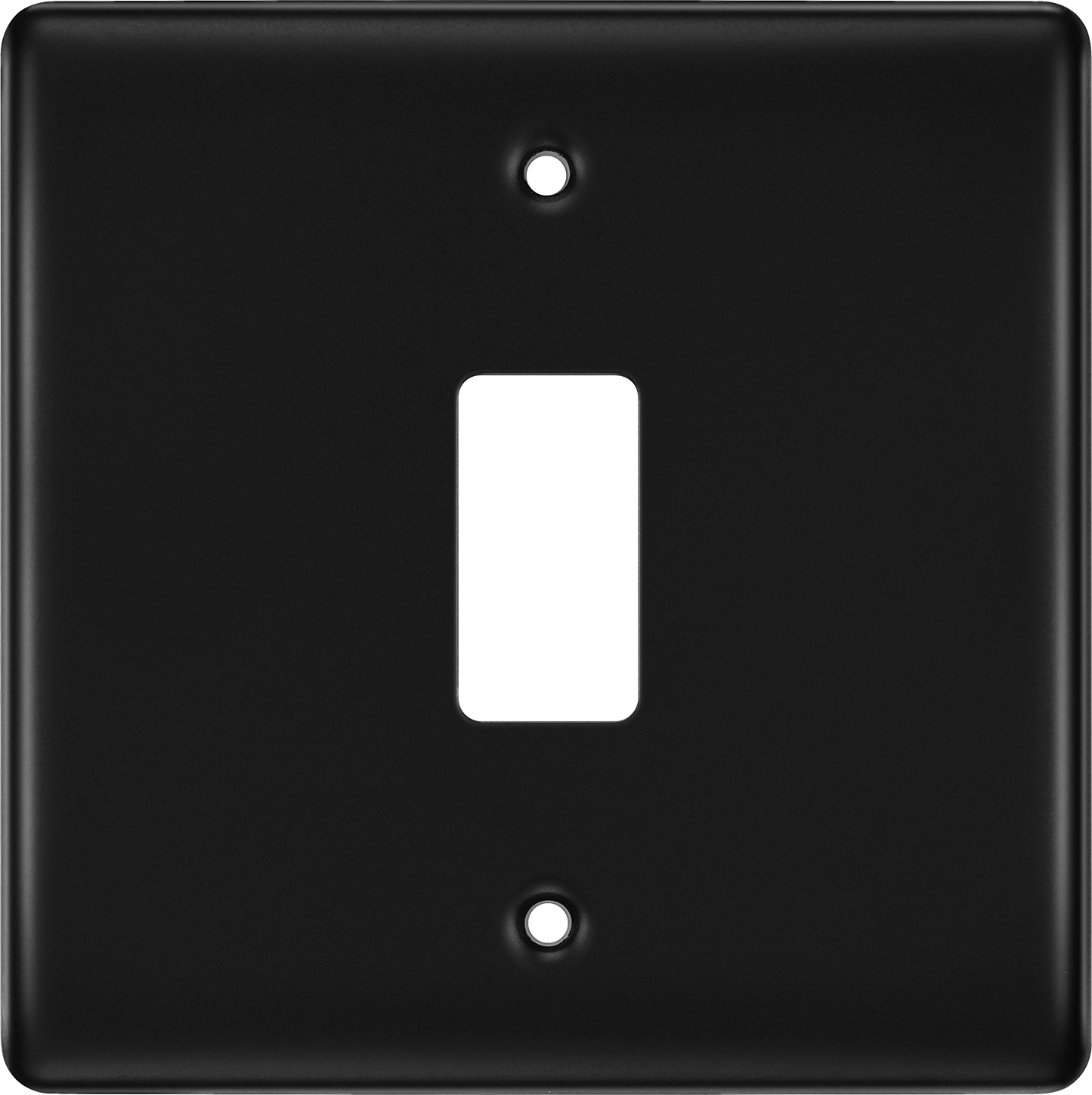 BG Nexus Metal Matt Black Grid Front Plate
