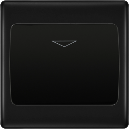 BG Nexus Metal Matt Black Hotel Key Card Switch