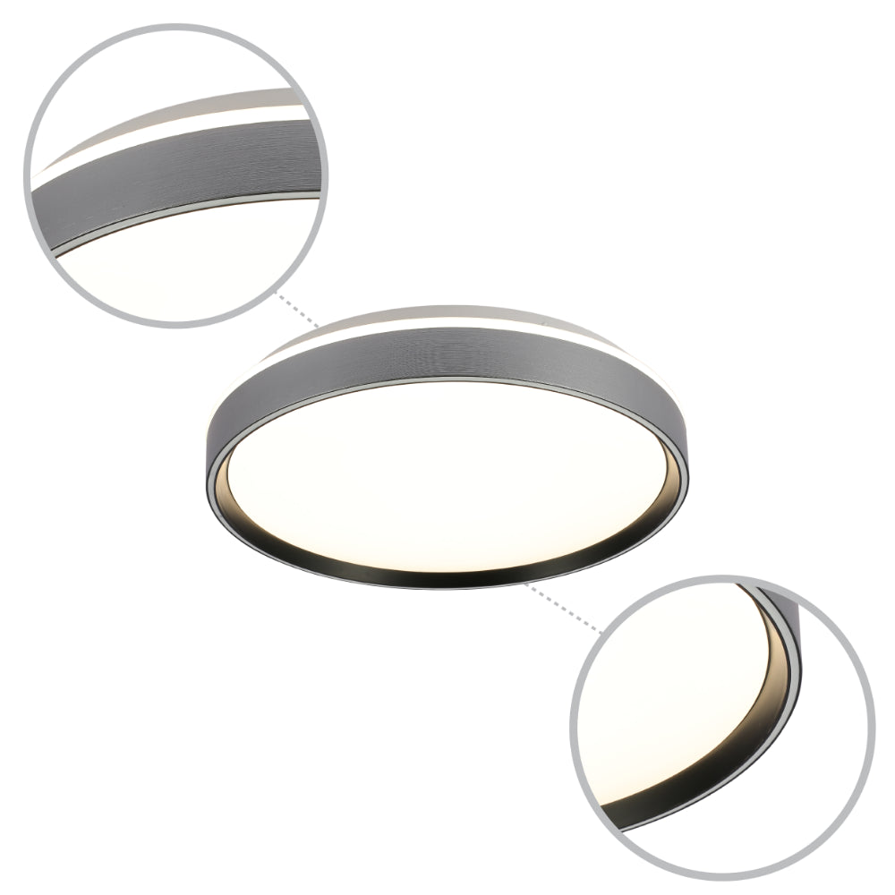 Modern Halo Effect LED Ceiling Light with Colour Contrast Design