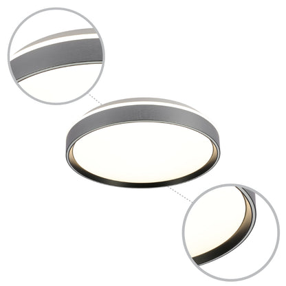 Modern Halo Effect LED Ceiling Light with Colour Contrast Design