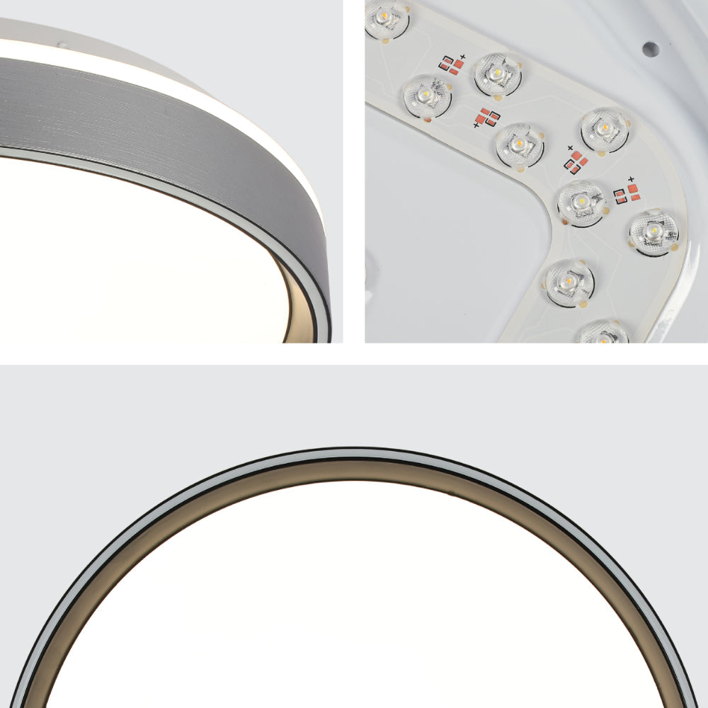 Modern Halo Effect LED Ceiling Light with Colour Contrast Design