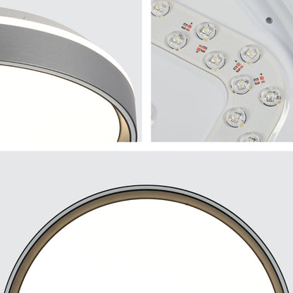 Modern Halo Effect LED Ceiling Light with Colour Contrast Design