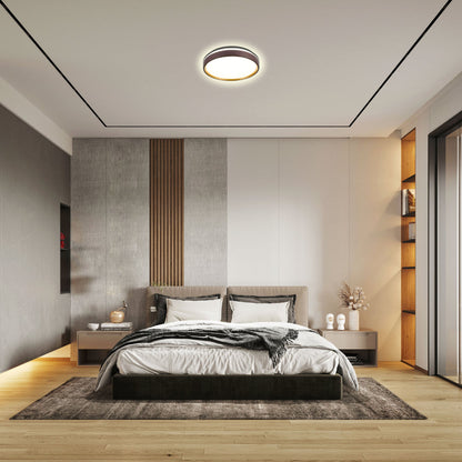 Modern Halo Effect LED Ceiling Light with Colour Contrast Design