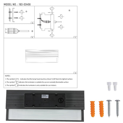 Monolith LED Outdoor Wall Light 20W 3000K