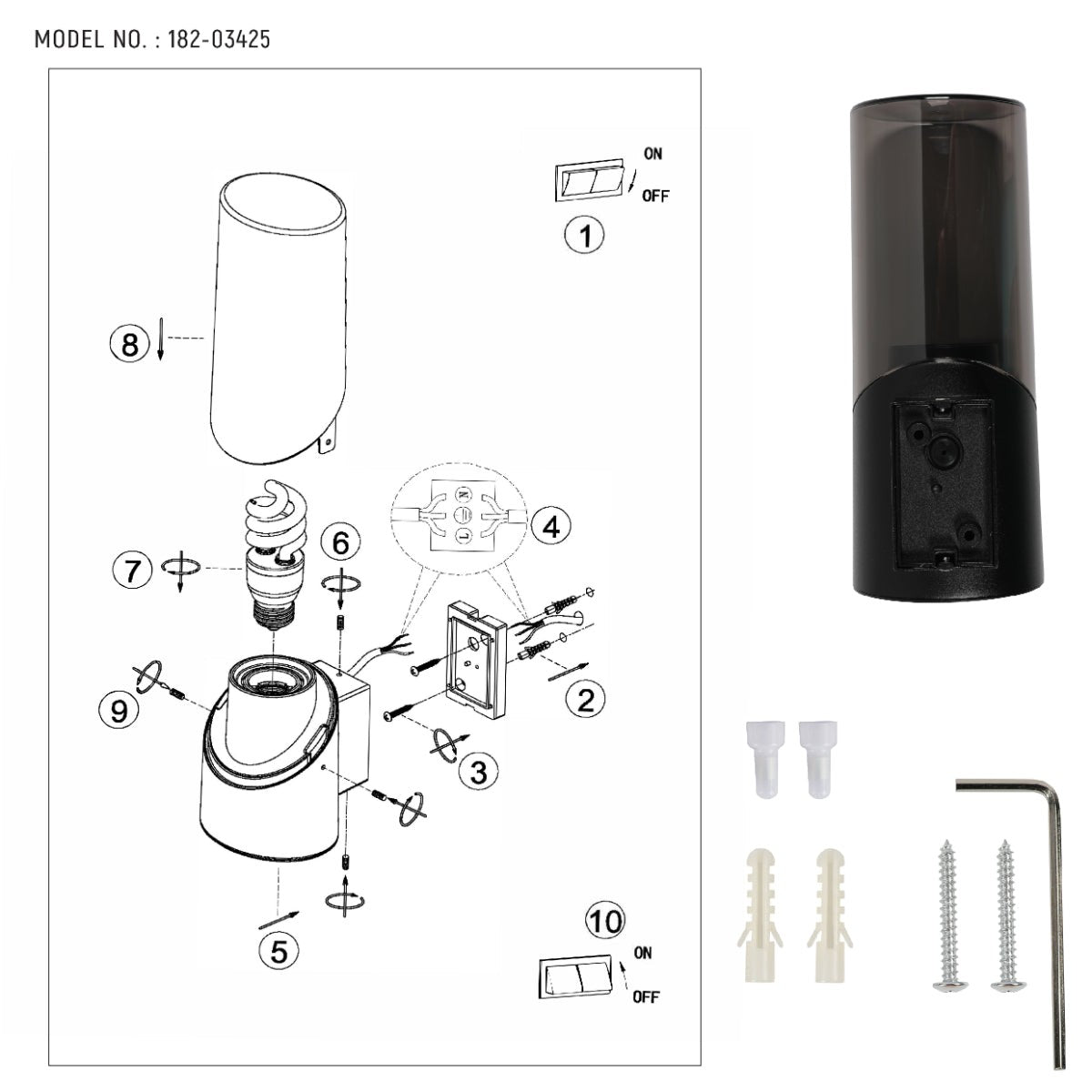 Norman Newport Outdoor Wall Light Sconce IP54