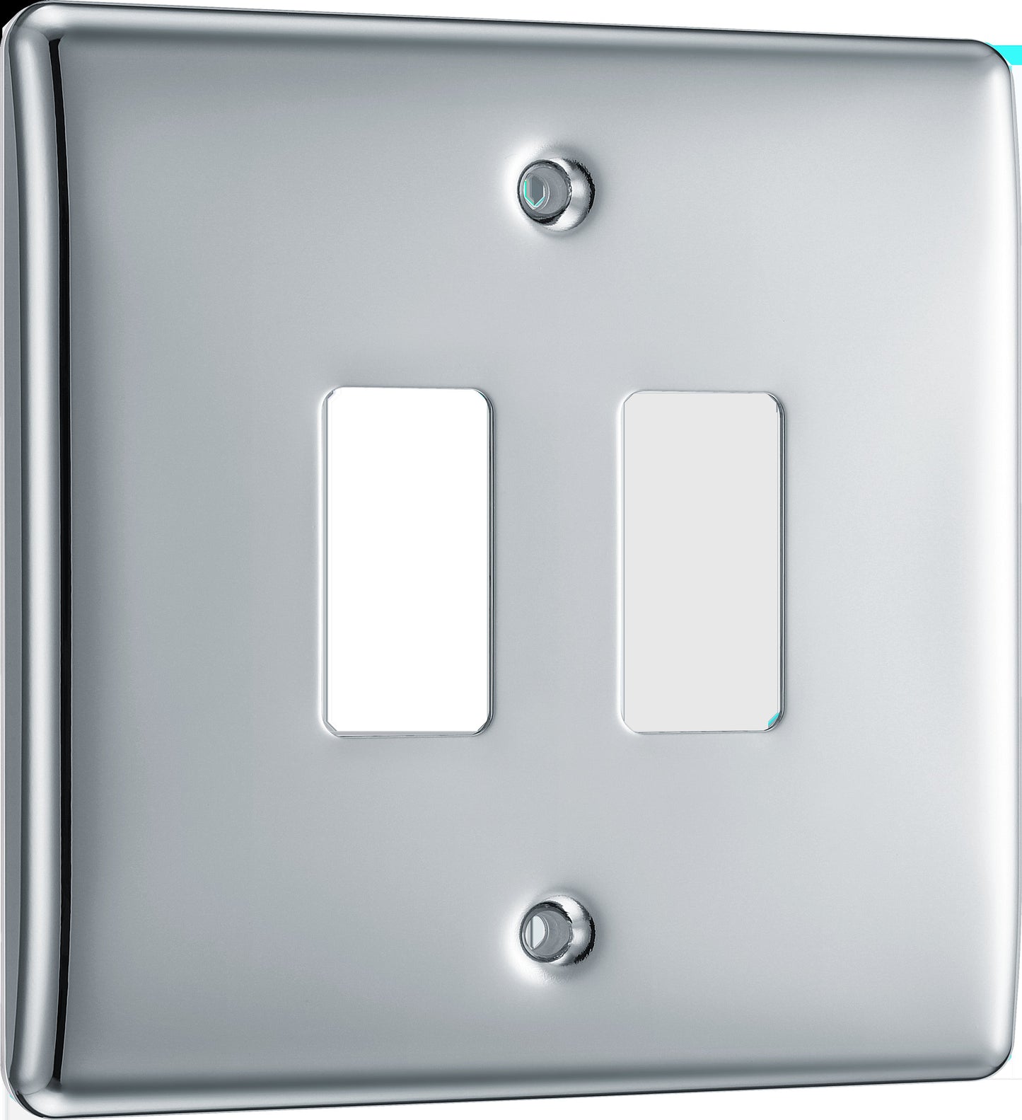 BG Nexus Metal Polished Chrome Grid Front Plate