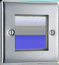 BG Nexus Metal Polished Chrome Euro Module Front Plate