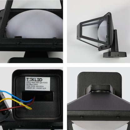 Paravento LED Outdoor Lantern Wall Light 6W Black 3000K