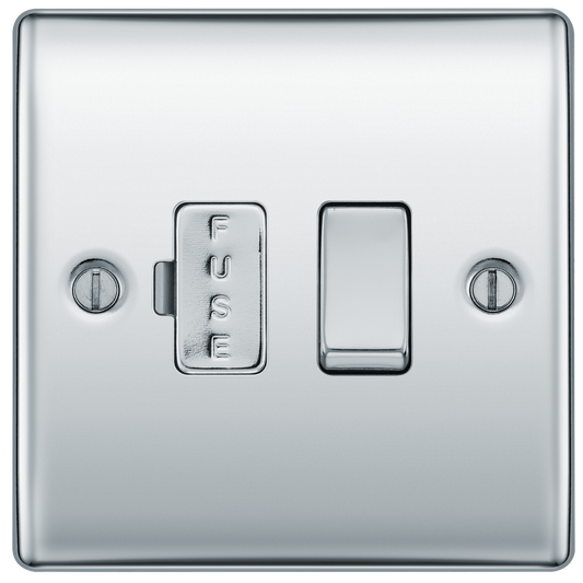 BG Nexus Metal Polished Chrome Fused Connection Unit