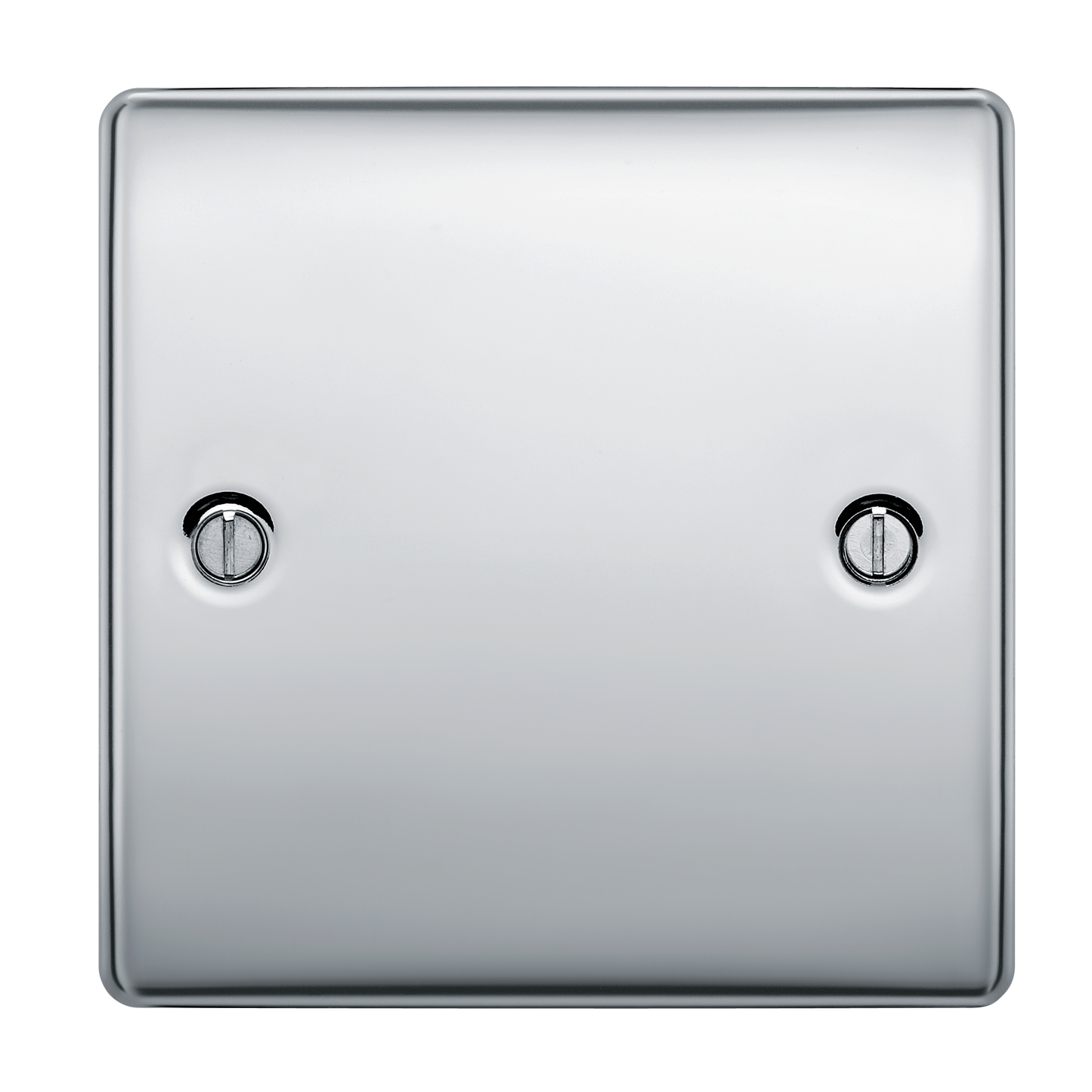 BG Nexus Metal Polished Chrome Blank Plate