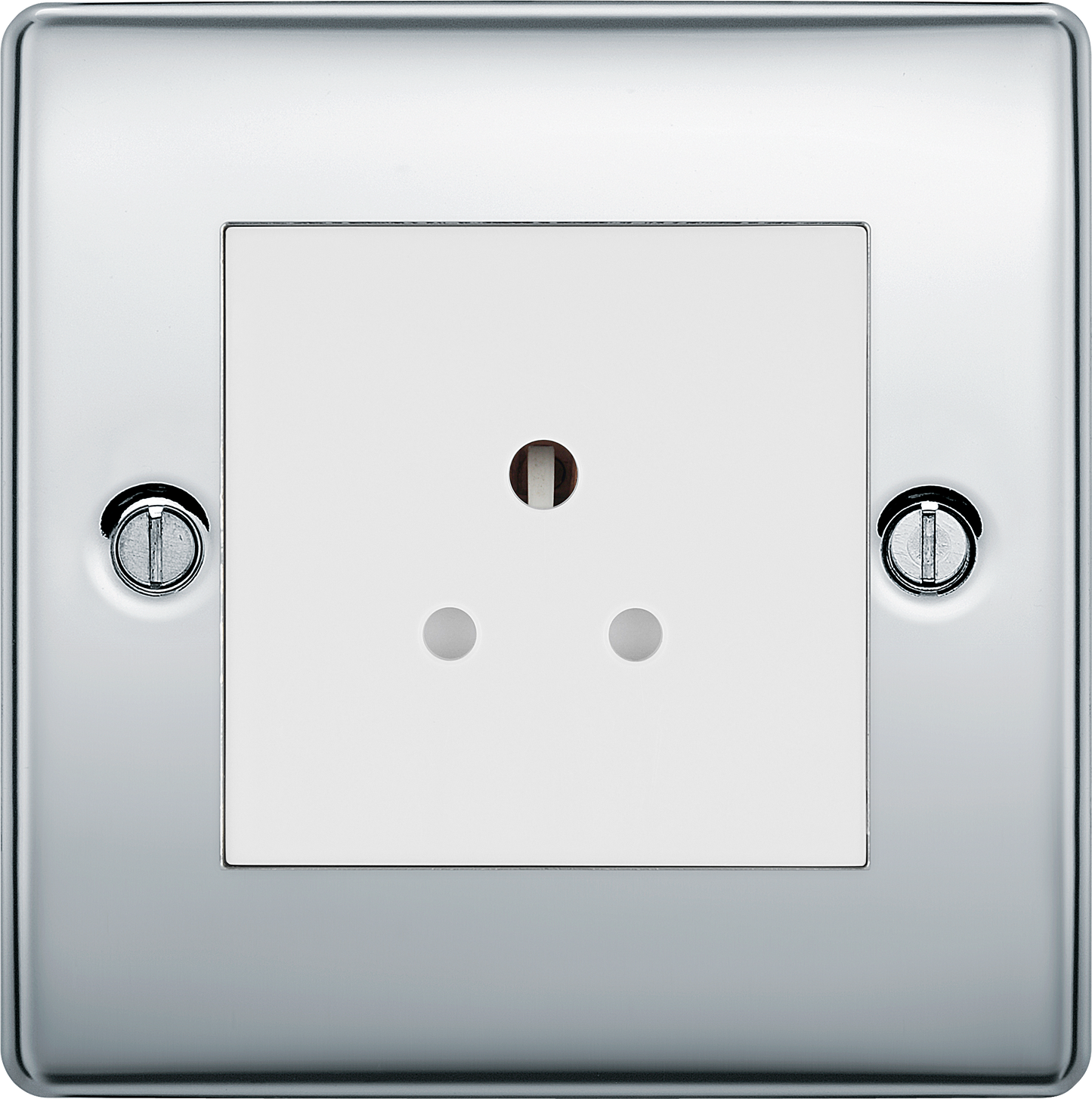 BG Nexus Metal Polished Chrome Round Pin Socket