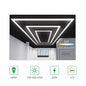536W Designer Ceiling Light, 3-Rectangle, CCT Switchable – Ener-J