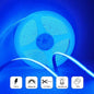 24V COB LED Strip Lights with 480 LEDs/M, 12W/M, 1200lm/M, CRI 90-92, Blue Colour