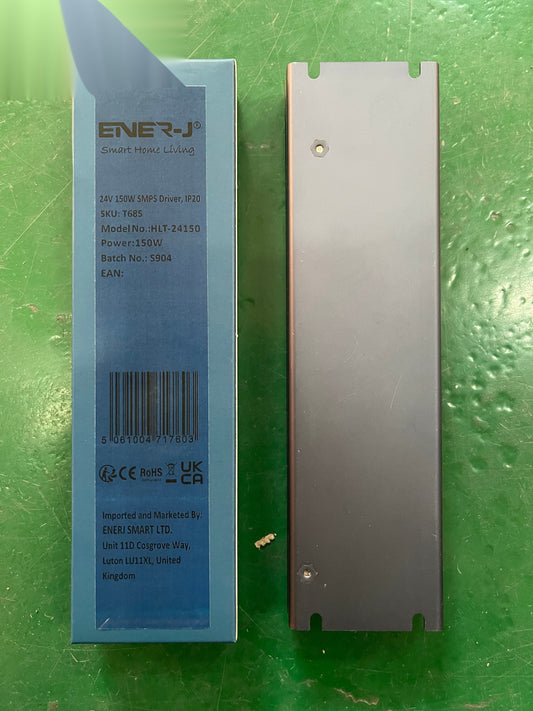 24V 150W SMPS Driver, IP20 – Ener-J