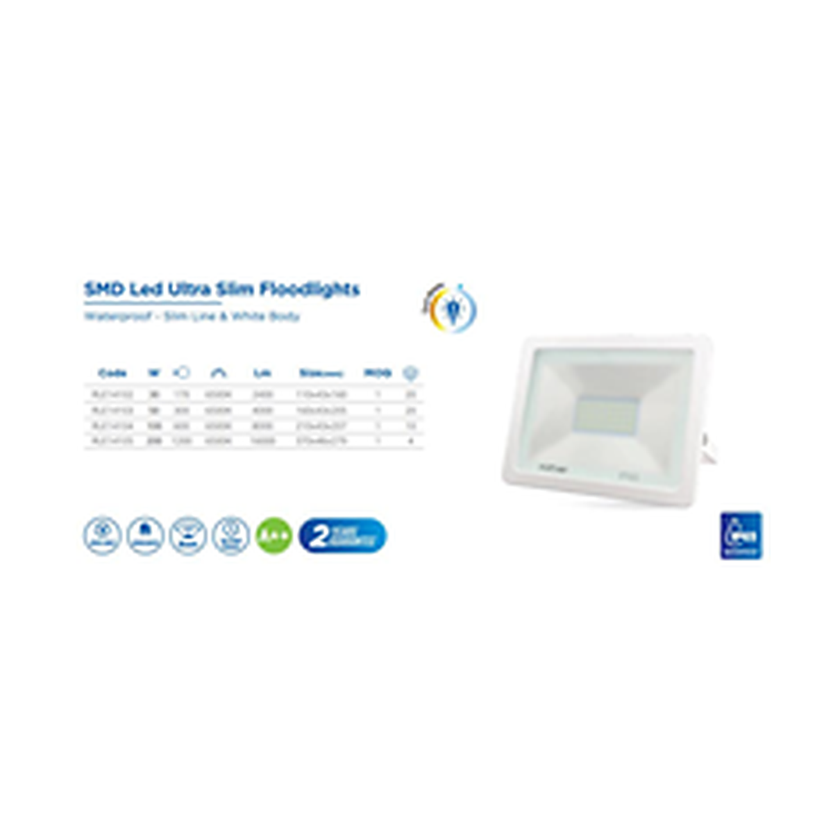 Rother SMD LED Slim Floodlight 30W